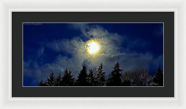 Moon - Framed Print