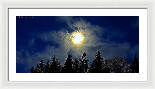 Moon - Framed Print