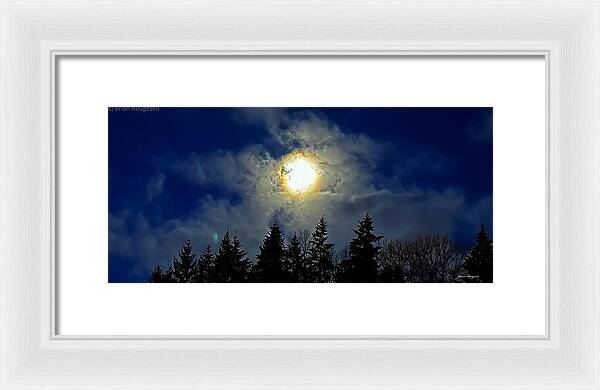 Moon - Framed Print