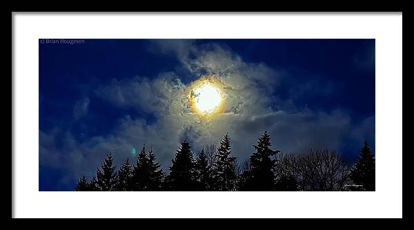 Moon - Framed Print