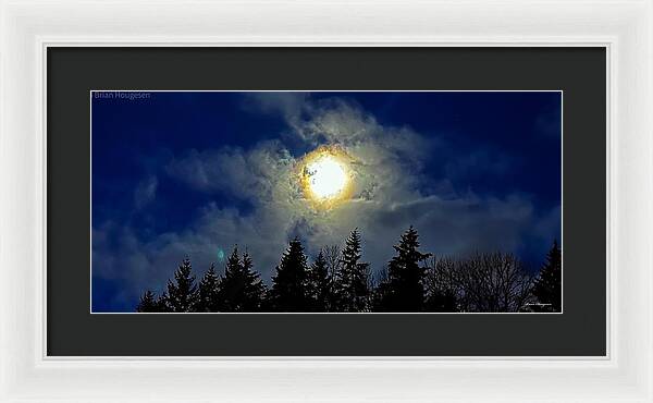 Moon - Framed Print