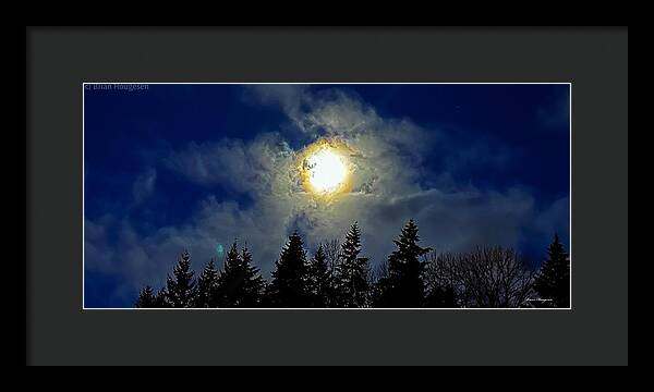 Moon - Framed Print