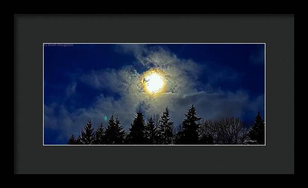 Moon - Framed Print