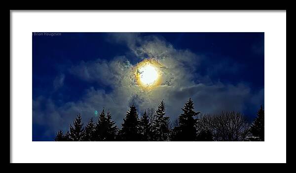 Moon - Framed Print