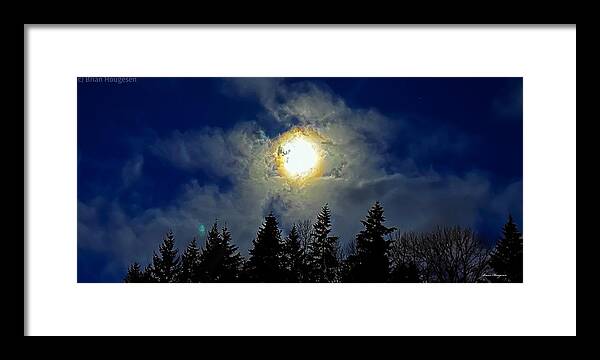 Moon - Framed Print