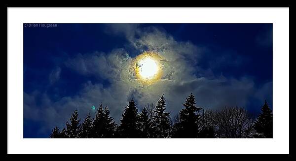 Moon - Framed Print
