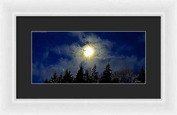 Moon - Framed Print