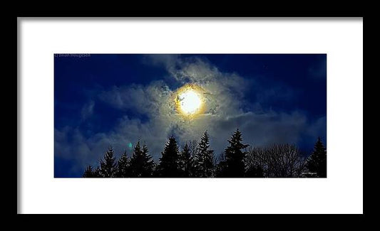 Moon - Framed Print