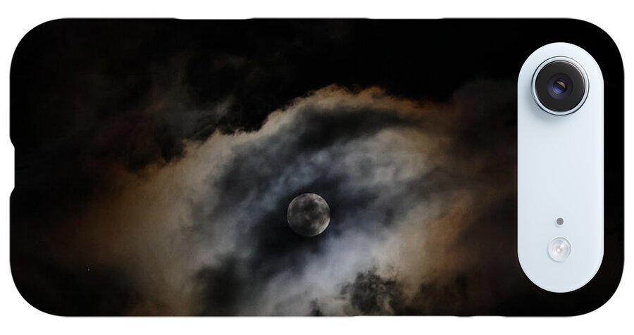 Moon in the clouds - Phone Case