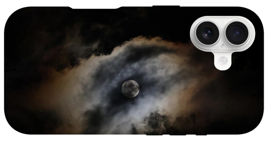 Moon in the clouds - Phone Case