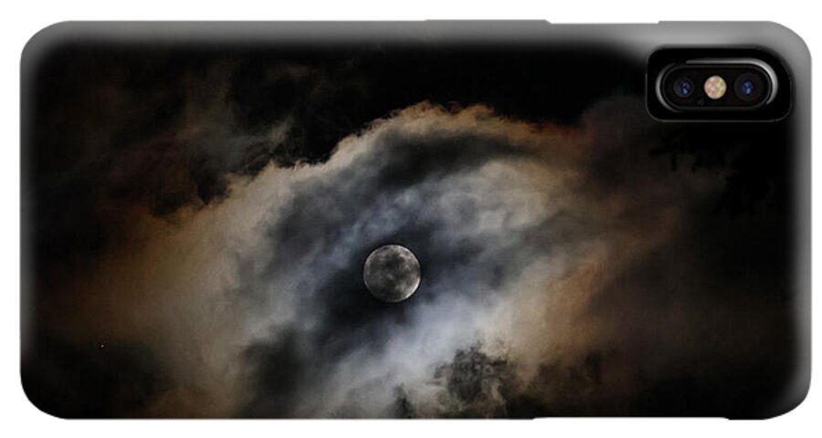 Moon in the clouds - Phone Case