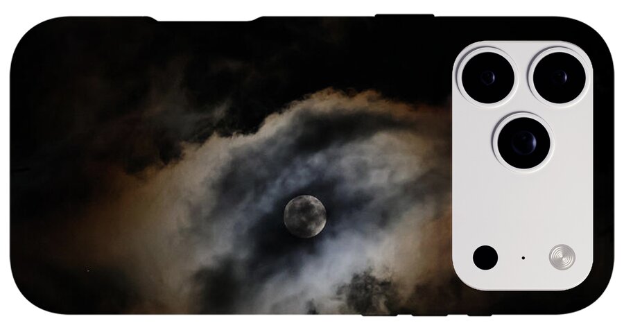 Moon in the clouds - Phone Case