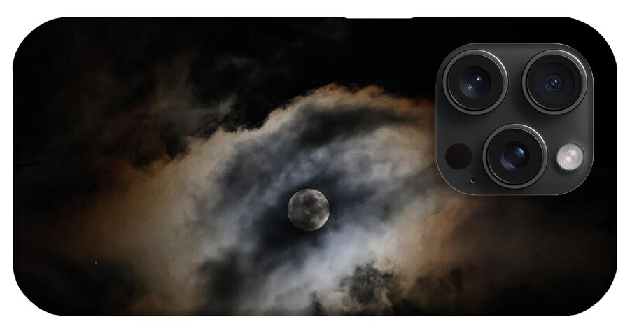 Moon in the clouds - Phone Case