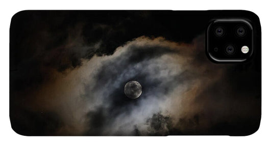 Moon in the clouds - Phone Case