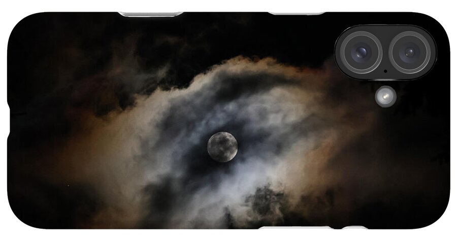 Moon in the clouds - Phone Case