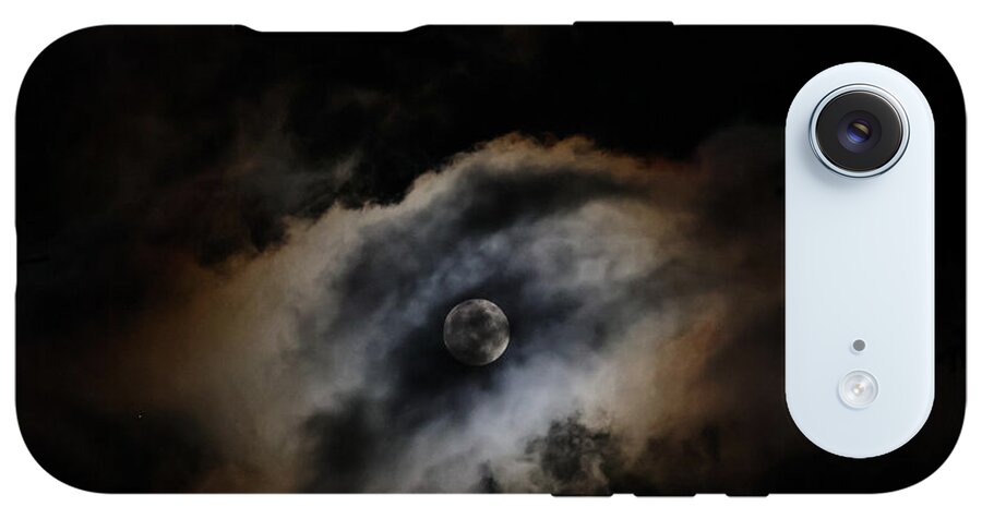 Moon in the clouds - Phone Case
