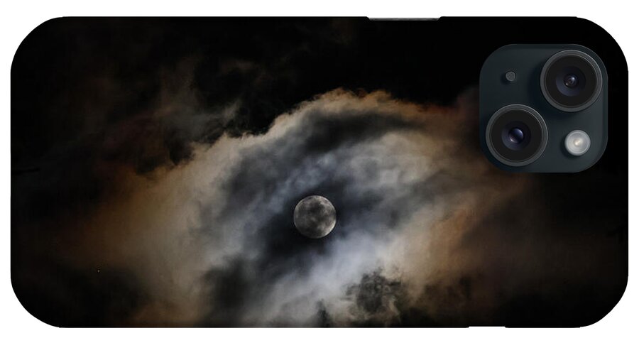 Moon in the clouds - Phone Case