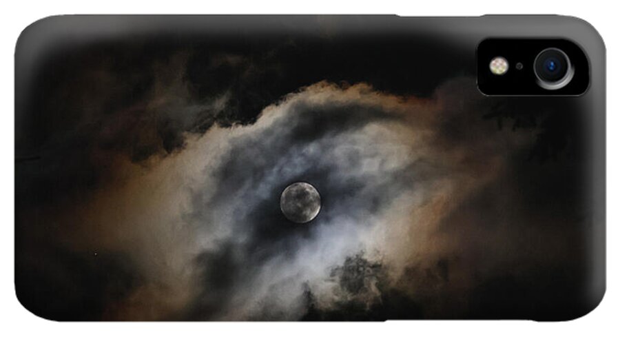 Moon in the clouds - Phone Case