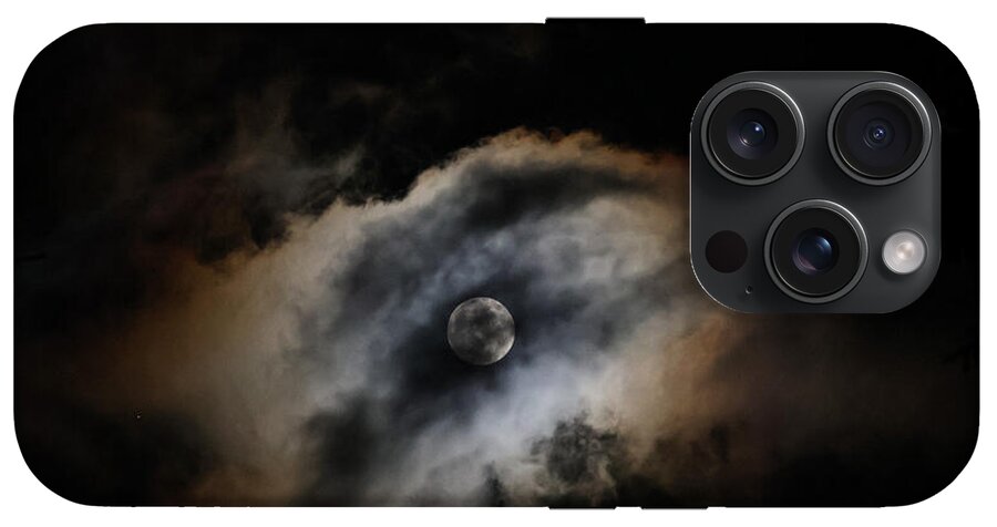 Moon in the clouds - Phone Case