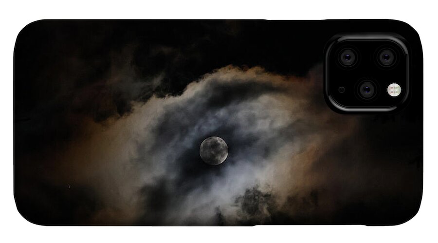 Moon in the clouds - Phone Case