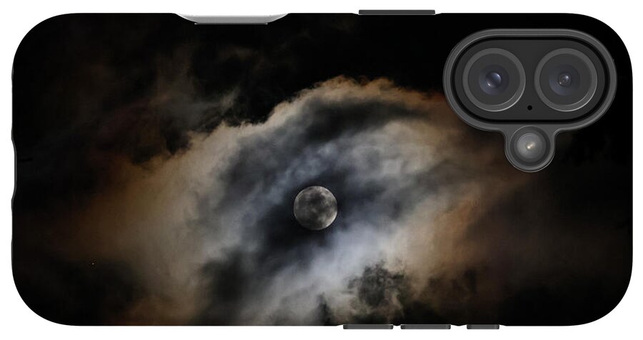 Moon in the clouds - Phone Case