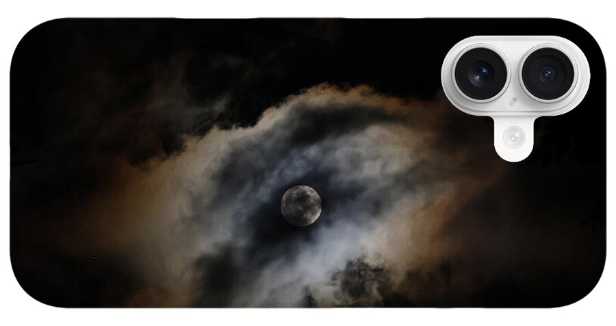 Moon in the clouds - Phone Case
