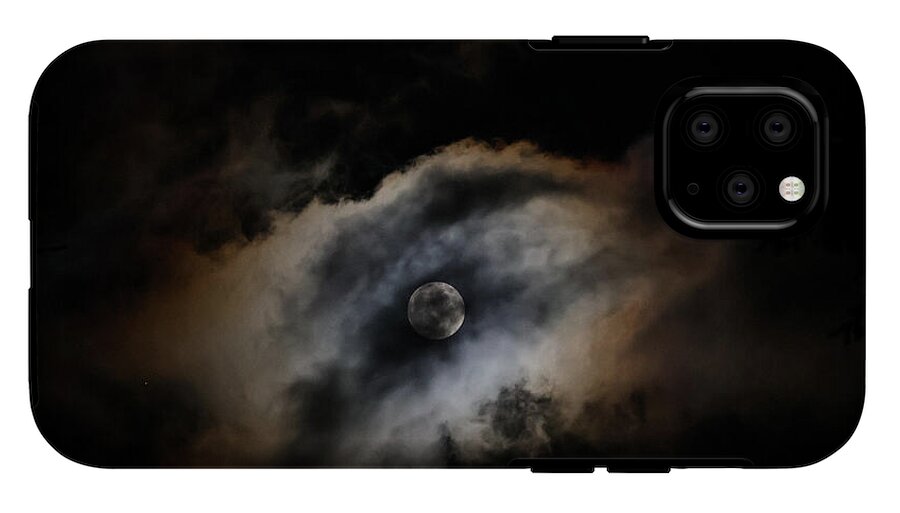 Moon in the clouds - Phone Case