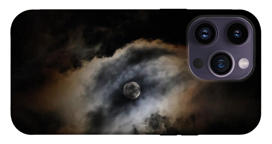 Moon in the clouds - Phone Case