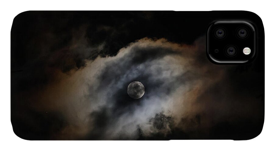 Moon in the clouds - Phone Case