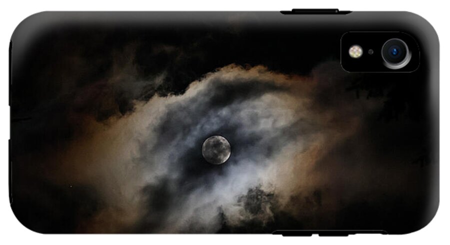 Moon in the clouds - Phone Case