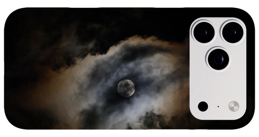 Moon in the clouds - Phone Case
