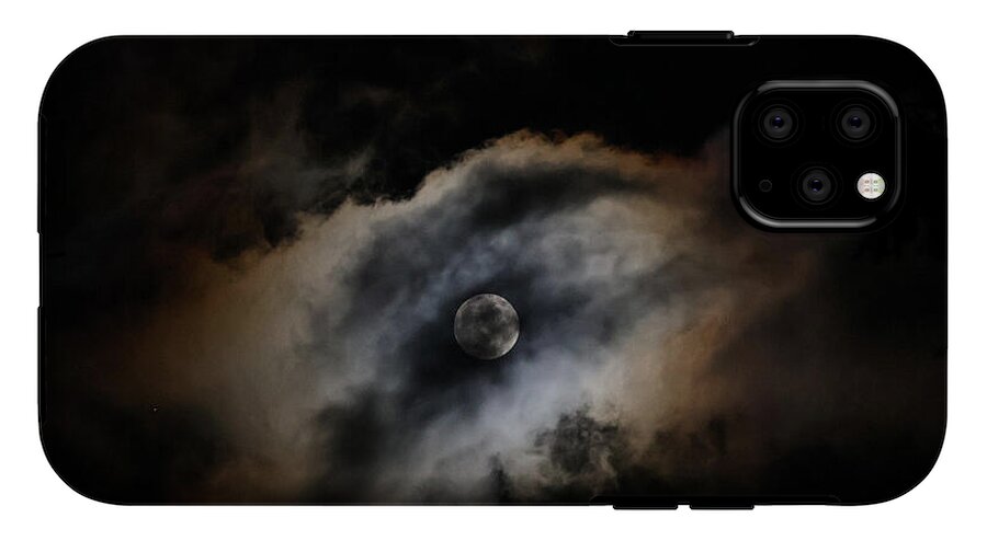 Moon in the clouds - Phone Case