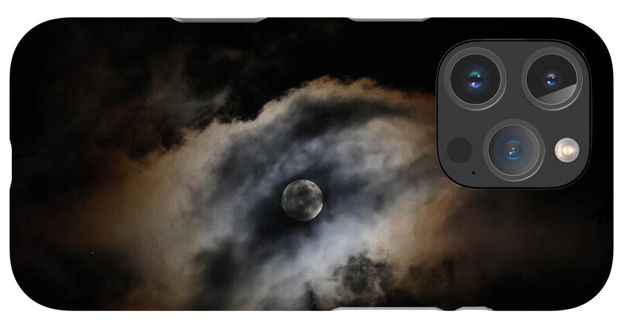 Moon in the clouds - Phone Case