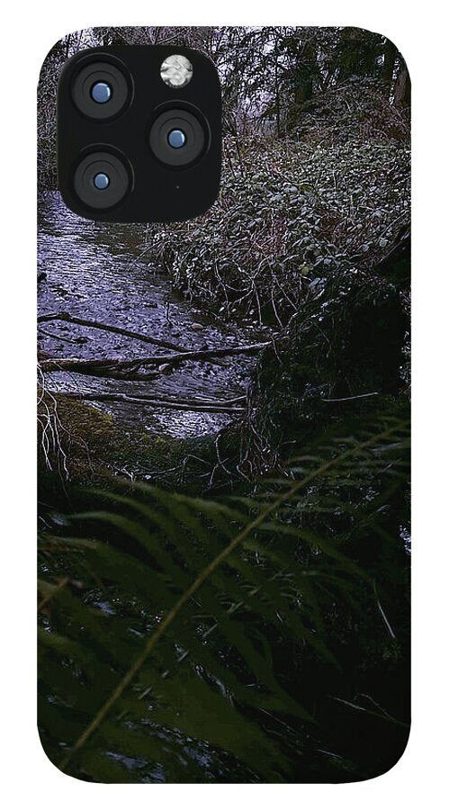 Moss-Covered Tranquil Stream - Phone Case