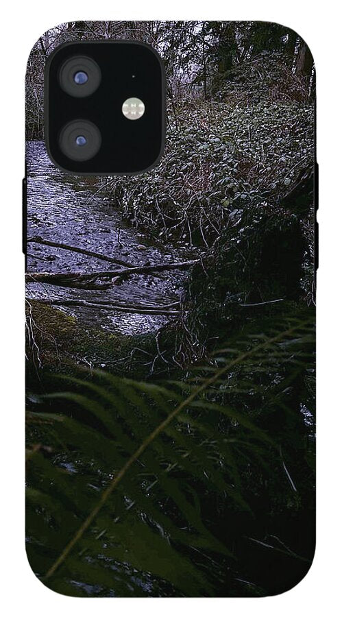 Moss-Covered Tranquil Stream - Phone Case