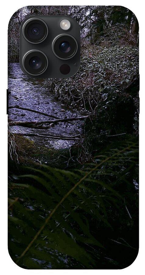 Moss-Covered Tranquil Stream - Phone Case