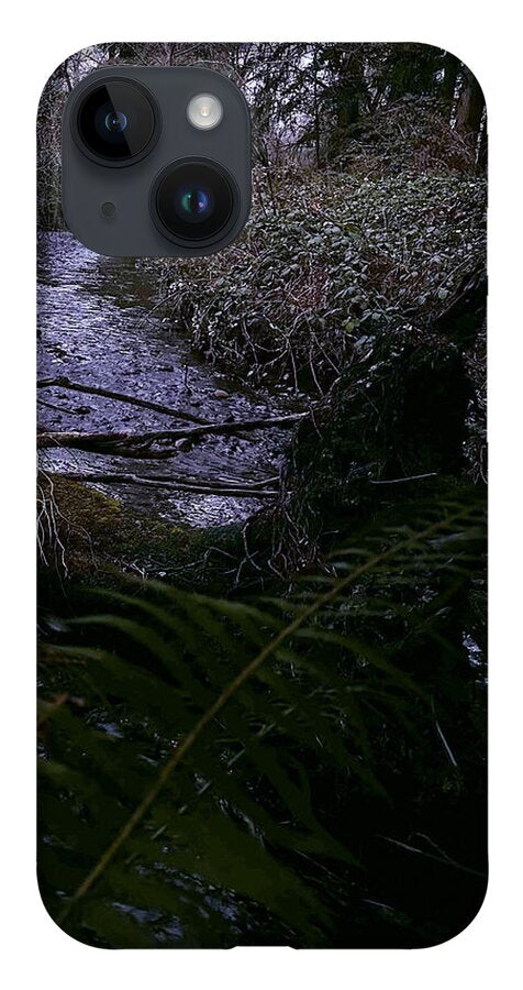 Moss-Covered Tranquil Stream - Phone Case