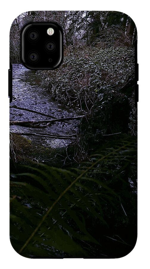 Moss-Covered Tranquil Stream - Phone Case