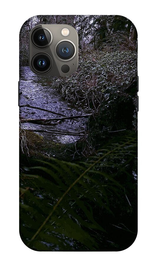 Moss-Covered Tranquil Stream - Phone Case