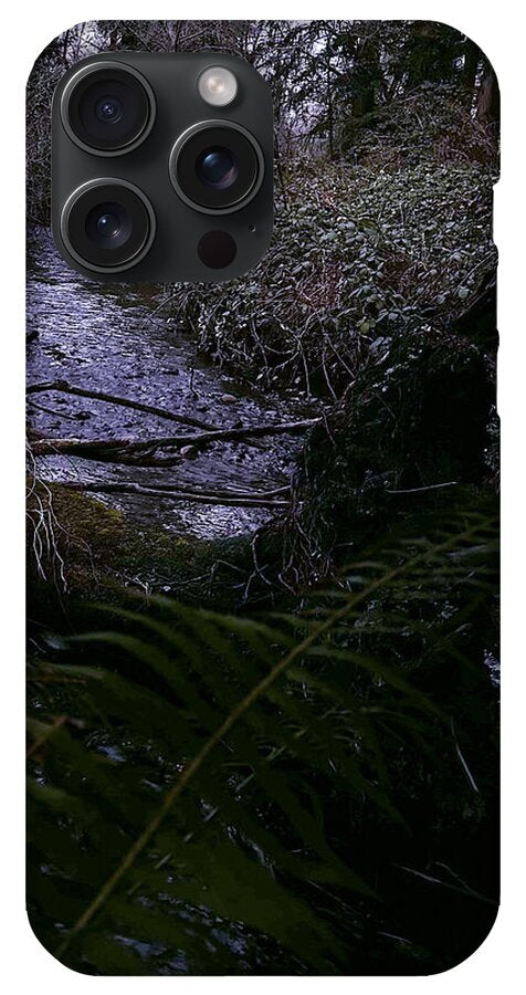 Moss-Covered Tranquil Stream - Phone Case