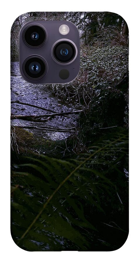 Moss-Covered Tranquil Stream - Phone Case