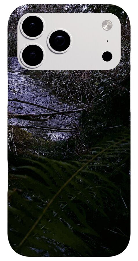 Moss-Covered Tranquil Stream - Phone Case
