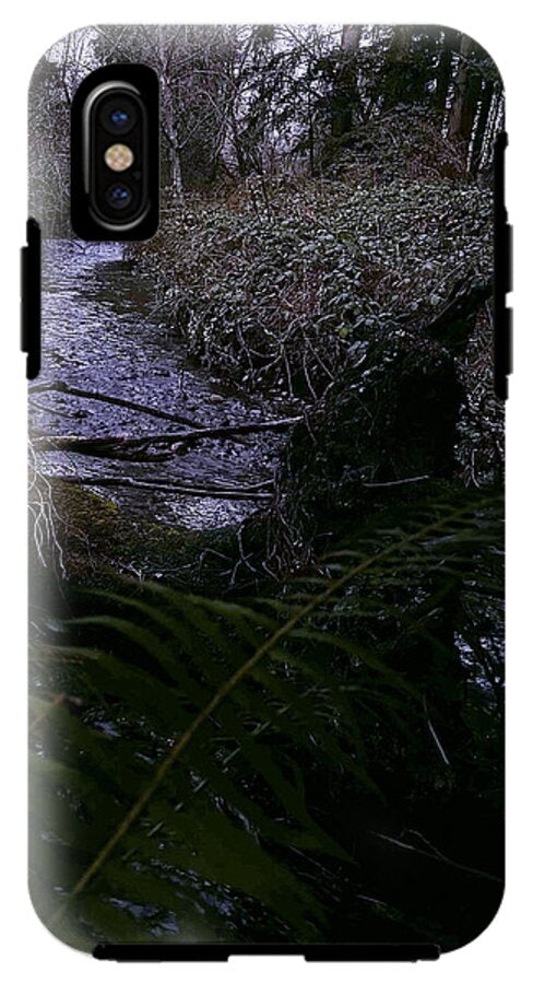 Moss-Covered Tranquil Stream - Phone Case