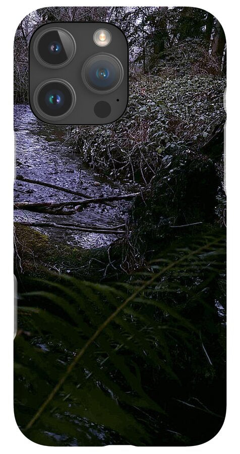 Moss-Covered Tranquil Stream - Phone Case
