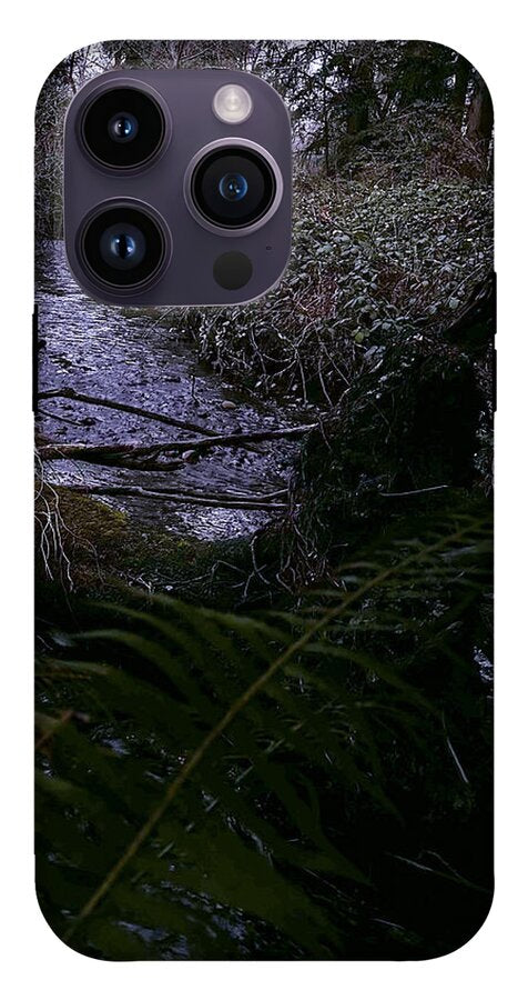 Moss-Covered Tranquil Stream - Phone Case
