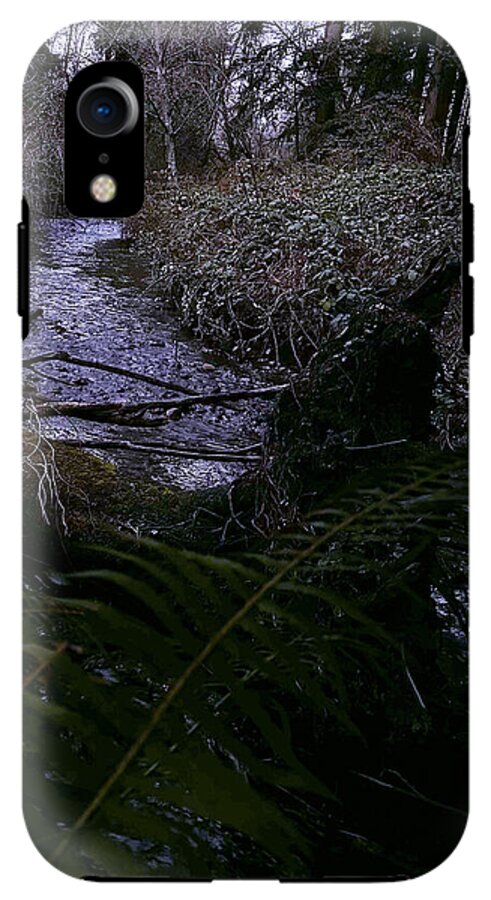 Moss-Covered Tranquil Stream - Phone Case