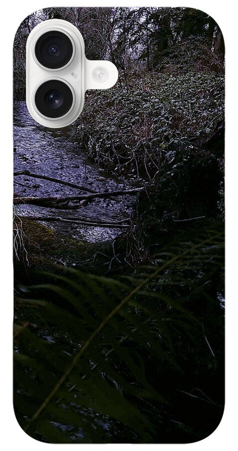 Moss-Covered Tranquil Stream - Phone Case