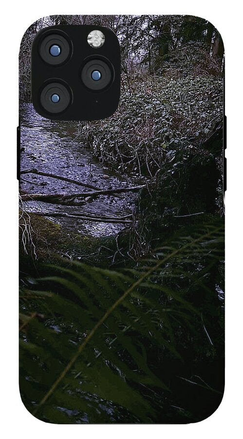 Moss-Covered Tranquil Stream - Phone Case