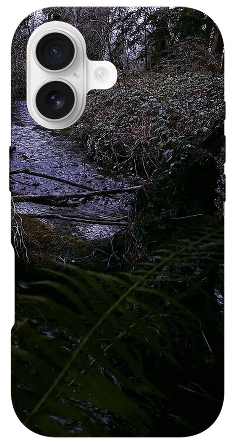 Moss-Covered Tranquil Stream - Phone Case