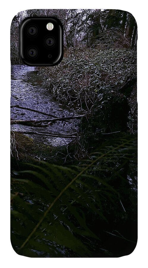 Moss-Covered Tranquil Stream - Phone Case
